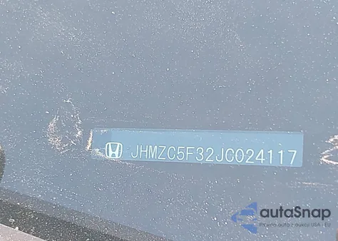 2018 Honda Clarity Plug-In Hybrid Touring из США, поврежденный, VIN JHMZC5F32JC024117